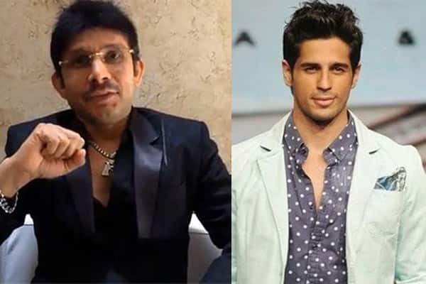 Shocking: Kamaal R Khan threatens to beat Sidharth Malhotra black and blue