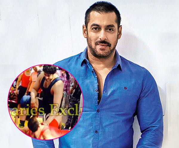 Leaked: You CANNOT miss these pictures of Salman Khan getting BEATEN UP on the sets of&amp;nbsp;Sultan!