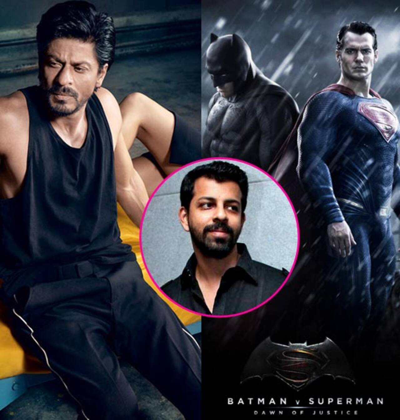 Bejoy Nambiar's tweet inspires Shah Rukh Khan to watch Batman v Superman: Dawn of Justice!