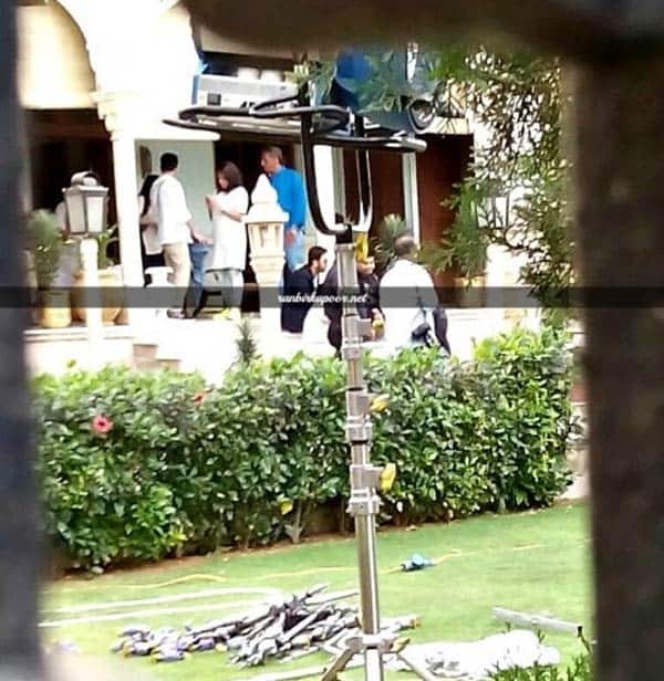 Ranbir Kapoor on the sets of Ae Dil Hai Mushkil sets