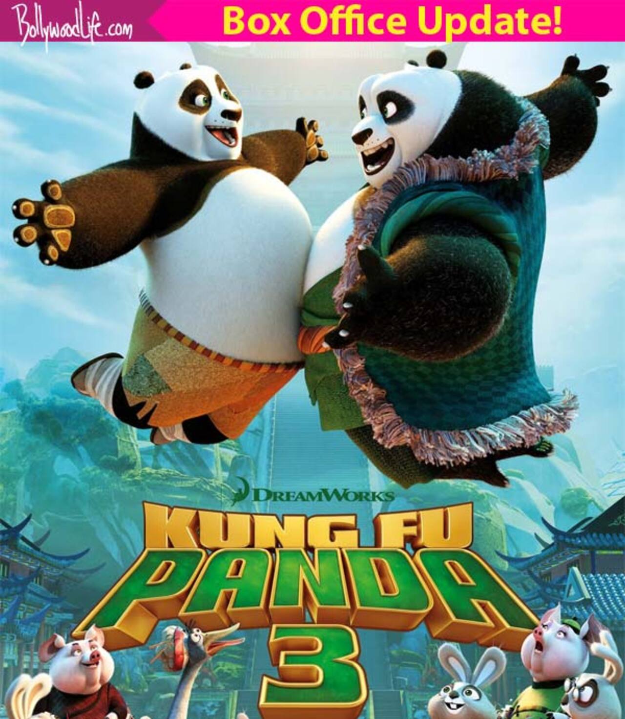 Kung Fu Panda 3 box office collection: The Jack Black and Angelina Jolie  animation comedy IMPRESSES with Rs  crores weekend collections! -  Bollywood News & Gossip, Movie Reviews, Trailers & Videos