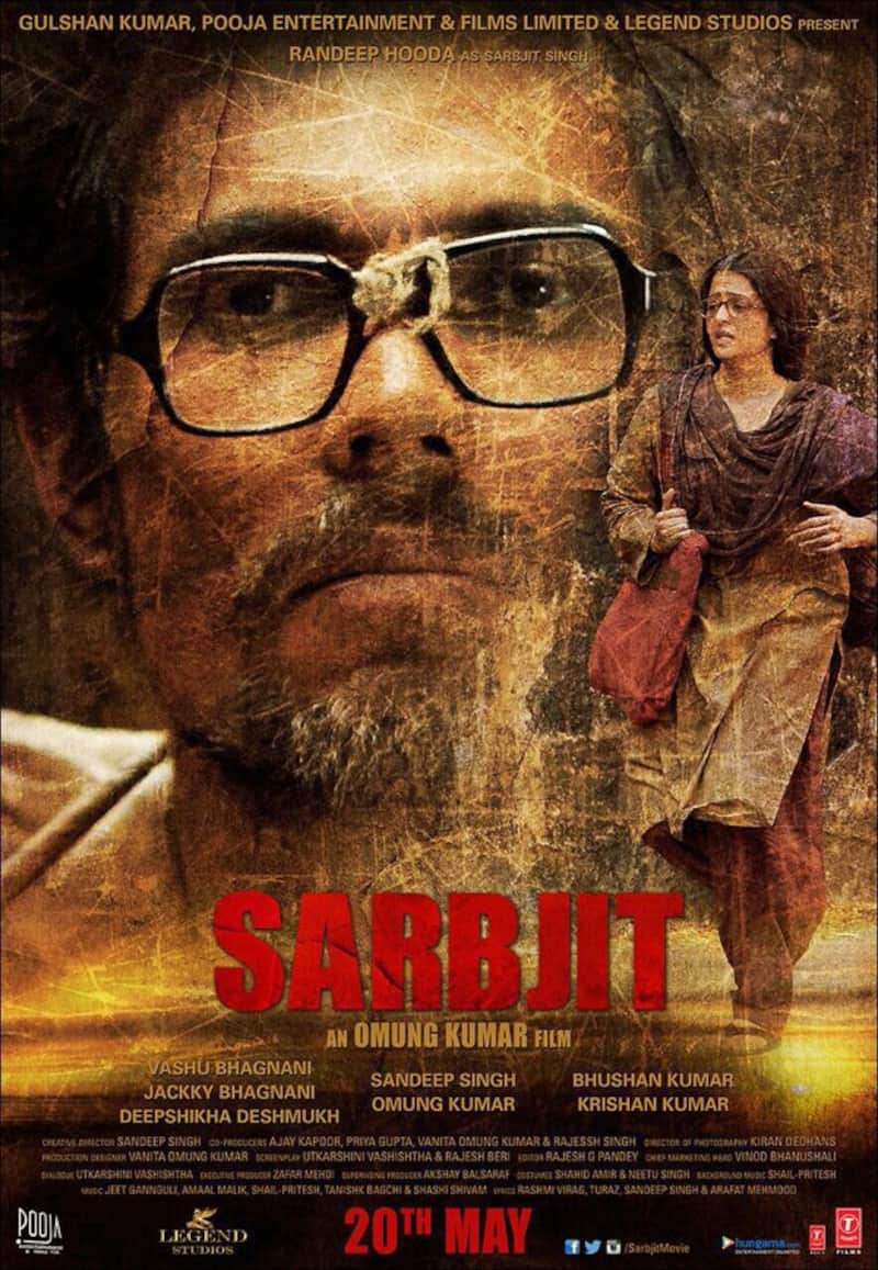 Sarbjit New Poster: Randeep Hooda, Aishwarya Rai Bachchan take you back in time with this biopic!