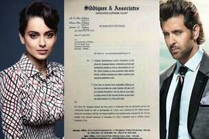 Kangana Ranaut lodges complaint against Hrithik Roshan for sharing private emails and photos!