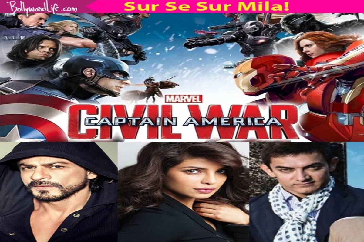 Shah Rukh Khan As Iron Man Priyanka Chopra As Black Widow After Varun Dhawan Which Bollywood Stars Do You Want To Dub For Captain America Civil War Bollywood News