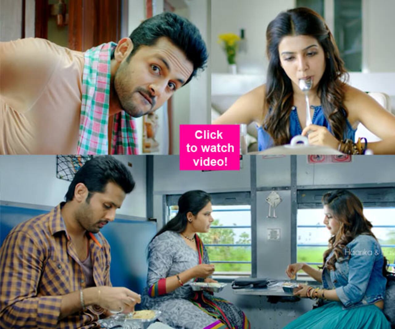 A Aa teaser: Nithin and Samantha Ruth Prabhu's film looks refreshing and quirky!