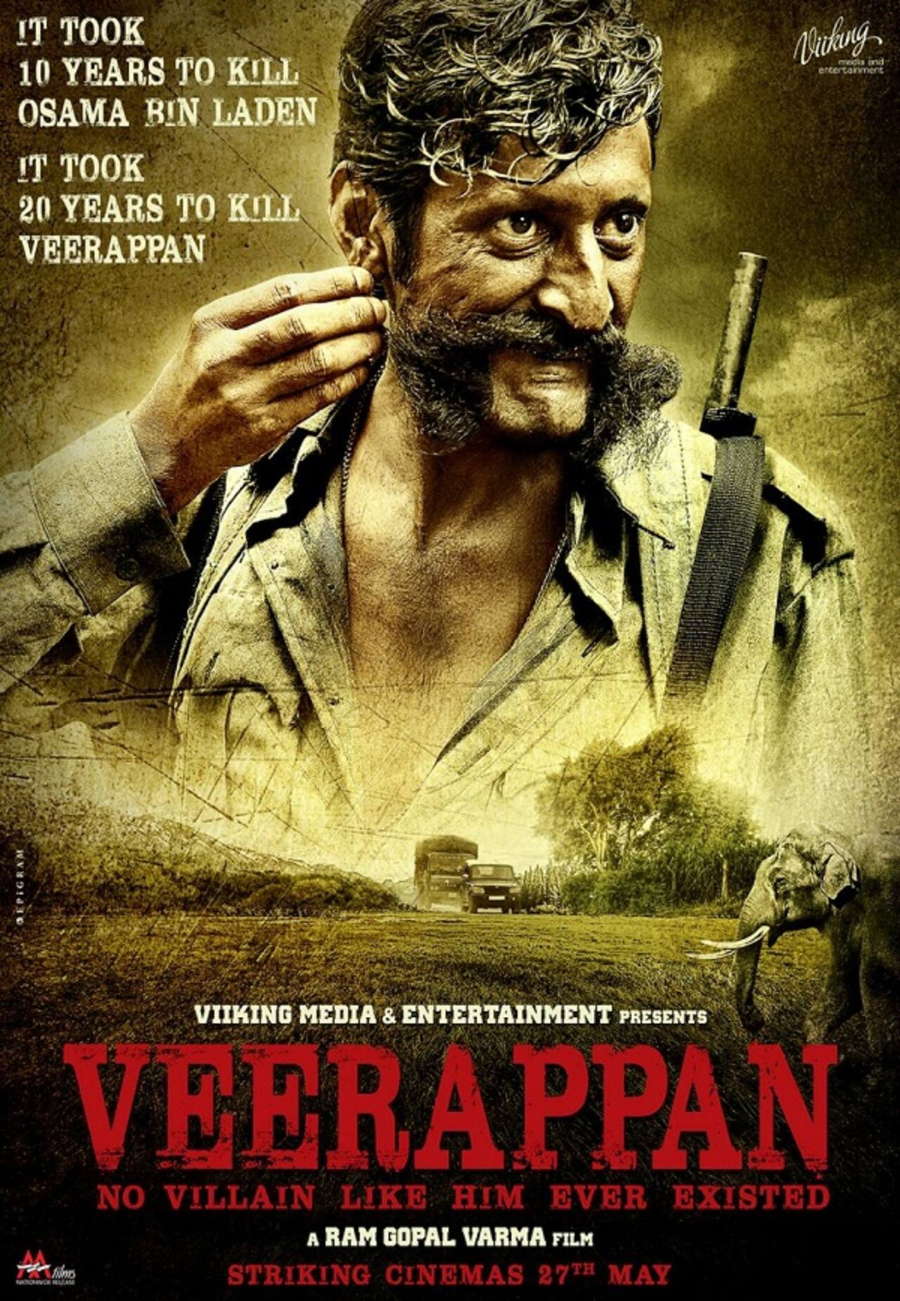 Veerappan motion poster: Ram Gopal Varma's film promises to be a high octane thriller!