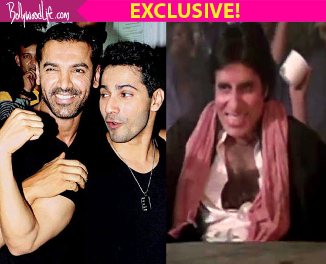 Varun Dhawan and John Abraham's song in Dishoom will remind you of Amitabh Bachchan’s super hit song Jumma Chumma- Read on the exclusive details!