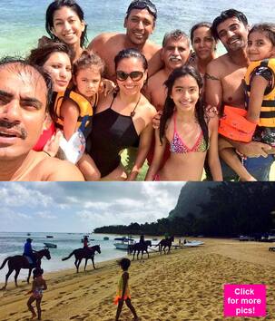 Lara Dutta celebrates a sun-kissed birthday with family in Mauritius - view pics!