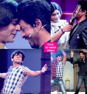 OMG! Shah Rukh Khan romances Sunil Grover on The Kapil Sharma Show - watch video!