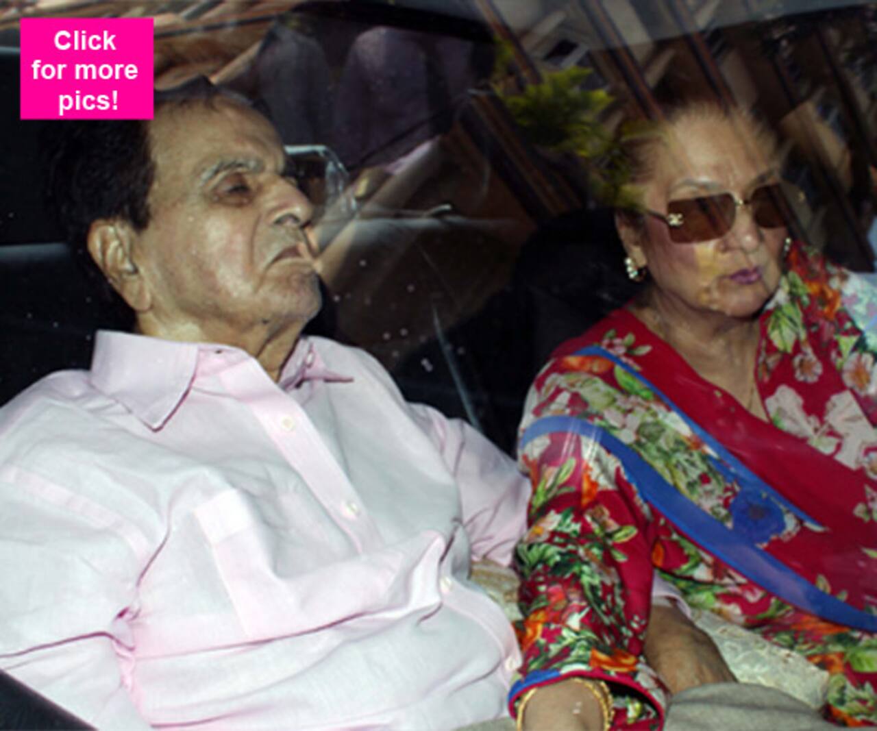 Dilip Kumar gets discharged from hospital – view HQ pics!