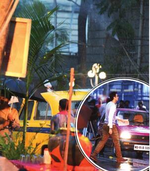 Shame! Katrina Kaif and Ranbir Kapoor's Jagga Jasoos team films a rain sequence amidst drought woes!