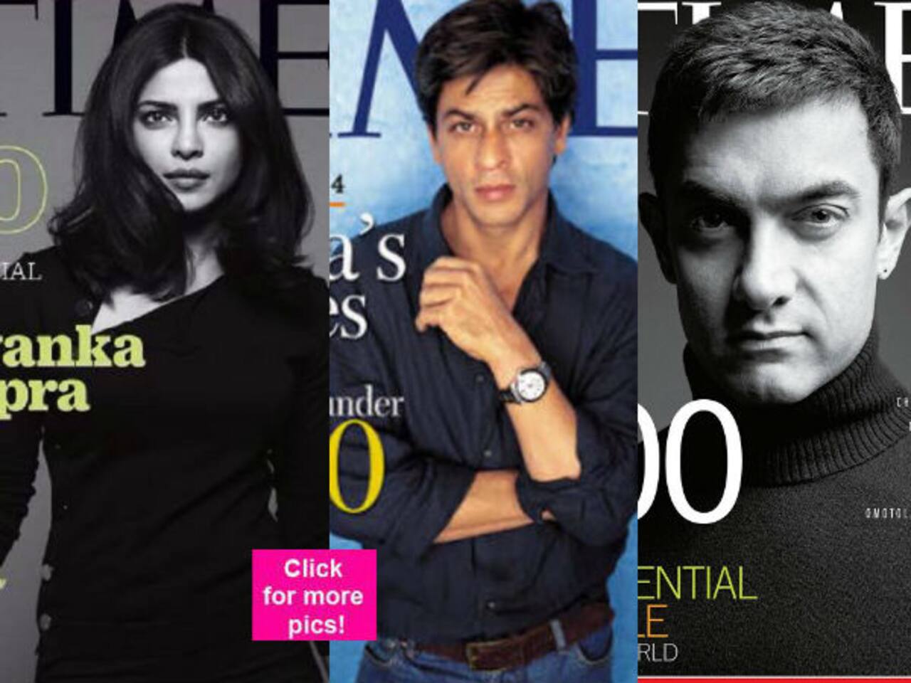Shah Rukh Khan, Aamir Khan, Priyanka Chopra, Aishwarya Rai Bachchan - Actors who OWNED the TIME magazine covers like a BOSS!