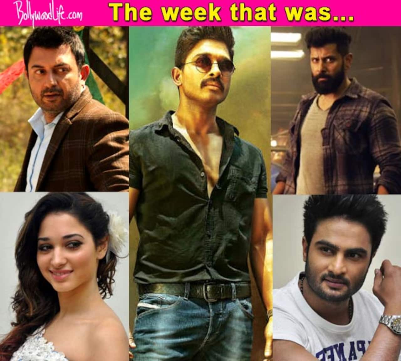 Allu Arjun's Sarrainodu release, Tamannaah Bhatia marriage rumours, Sudheer Babu's Bollywood introduction- here are the top 5 newsmakers of the week!