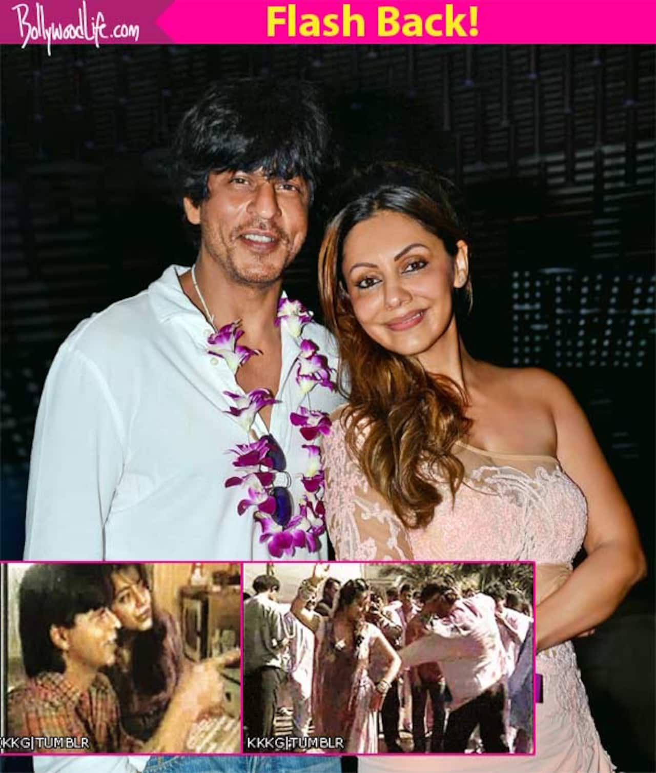 When Shah Rukh Khan and Gauri didn't CARE A DAMN about duniyawale to show their love!