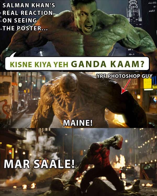 LOL Story of the day These 9 JOKES on the first poster of Salman Khan