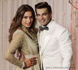 Bipasha Basu and Karan Singh Grover's wedding reception saw the couple go 'monkey'crazy--watch video!