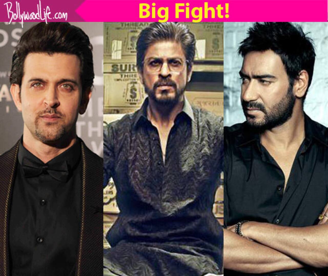 Not just Hrithik's Kaabil, Shah Rukh Khan's Raees to also CLASH with Ajay Devgn's Baadshaho!