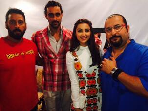 Parineeti Chopra hangs out with the HUNGRIEST people Rocky and Mayur in Delhi –view pic!