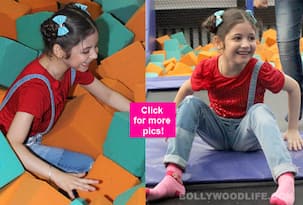 Salman Khan's Munni Harshaali Malhotra paints the town red in the CUTEST way possible - view HQ pics!