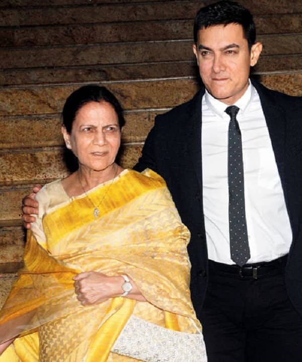 Report : Actor Aamir Khan's Mom Zeenat Hussain Is Recovering After Suffering A Heart Attack