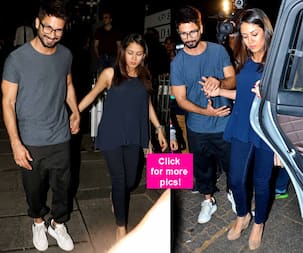 Shahid Kapoor takes his darling wife Mira Rajput on a dinner date- view HQ pics!
