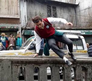 After romancing Katrina Kaif in Morocco, Ranbir Kapoor caught in an action mode on Jagga Jasoos sets - view pics!