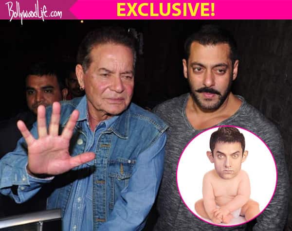 LOL! Aamir Khan is Salman Khan's son REVEALS Salim&amp;nbsp;Khan!