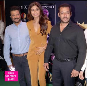 Salman Khan, Anil Kapoor and Shilpa Shetty have a mini reunion at IIFA press conference- view HQ pics!