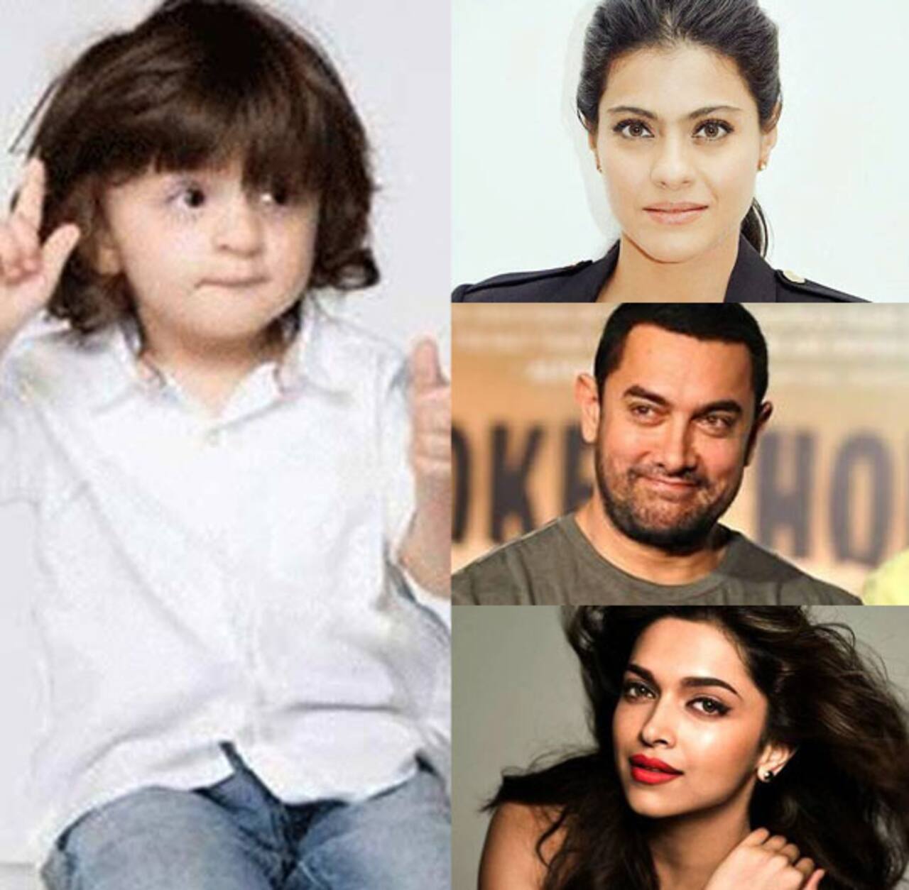 Here's what Deepika Padukone, Aamir Khan, Varun Dhawan, Kajol have to say about Shah Rukh Khan's son AbRam!