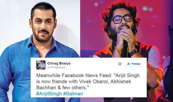 Fans have the most APT reactions to Salman Khan-Arijit Singh's situation! - Bollywood News & Gossip, Movie Reviews, Trailers & Videos at Fans have the most APT reactions to Salman Khan-Arijit Singh's situation! - Bollywood News & Gossip, Movie Reviews, Trailers & Videos at