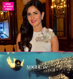 Katrina Kaif has whale of a time, quite literally! - watch video