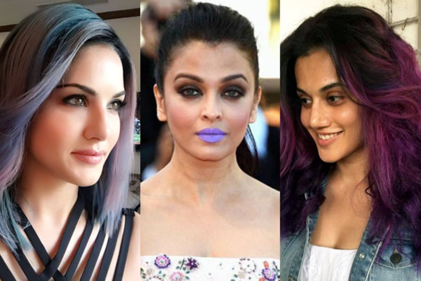 After Aishwarya Rai Bachchan and Sunny Leone, Taapsee Pannu joins the purple league!