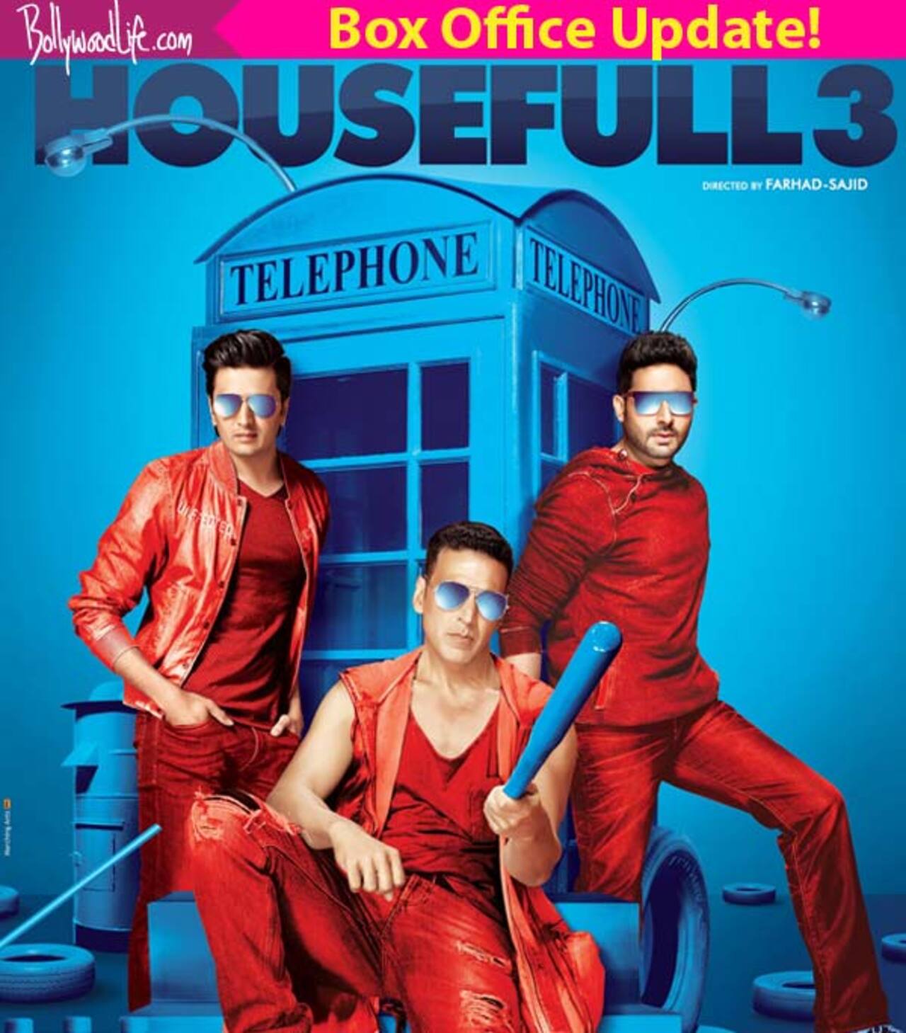 Housefull 3 box office collection: Akshay Kumar and Jacqueline Fernandez's comedy earns Rs 61.56 crore in 4 days!