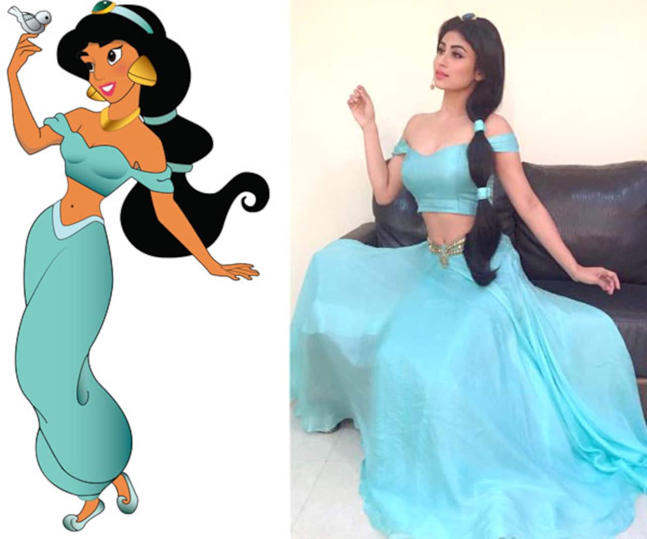 Mouni Roy as Disney princess Jasmine is the prettiest thing that you'll see today! - Bollywood News & Gossip, Movie Reviews, Trailers & Videos at Mouni Roy as Disney princess Jasmine is the prettiest thing that you'll see today! - Bollywood News & Gossip, Movie Reviews, Trailers & Videos at