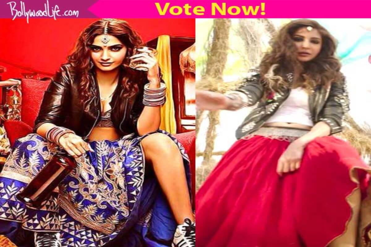 Who Wore The Leather Jacket And Skirt Better Sonam Kapoor In Dolly Ki Doli Or Anushka Sharma In 440 Volt Bollywood News Gossip Movie Reviews Trailers Videos At Bollywoodlife Com anushka sharma in 440 volt