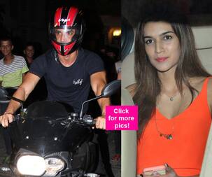 Post dating rumours, Kriti Sanon and Sushant Singh Rajput avoid being clicked together - View HQ Pics!