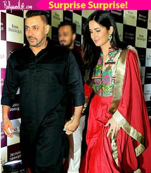 Salman Khan and Katrina Kaif walking hand in hand at Baba Siddique's Iftaar bash might just SHOCK you - view pic!