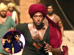 Hrithik Roshan's sons Hrehaan and Hridhaan turn critics for the actor's Mohenjo Daro trailer!