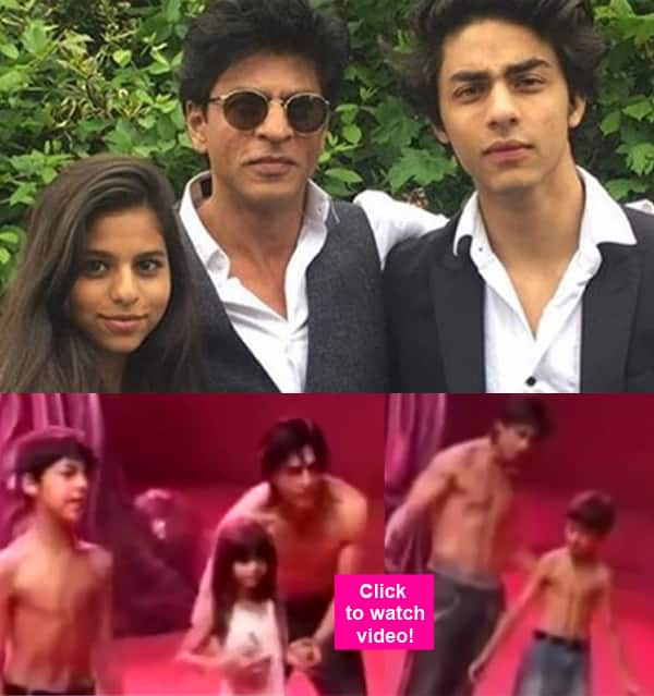 This Video Of Shah Rukh Khan Making Aryan And Suhana Dance On Dard E Disco Is Ridiculously Cute 6151