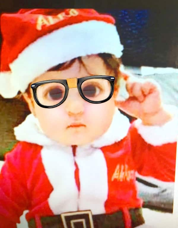 These Snapchat filters make AbRam look like the CUTEST baby ever - view ...