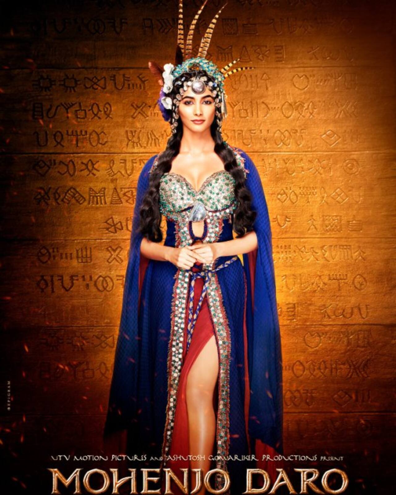 Pooja Hegde looks STUNNING as Chaani in the new poster of Hrithik Roshan's Mohenjo  Daro! - Bollywood News & Gossip, Movie Reviews, Trailers & Videos at  