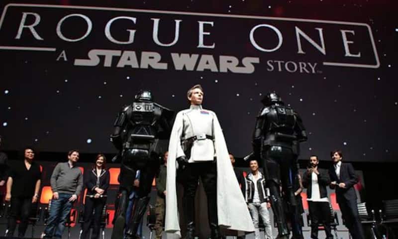Check out these HQ pics of Rogue One stars Felicity Jones, Ben Mendelsohn at Star Wars Celebration Europe!
