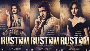 Akshay Kumar releases new posters of Ileana, Esha Gupta and Arjan Bajwa from Rustom with a cryptic message!