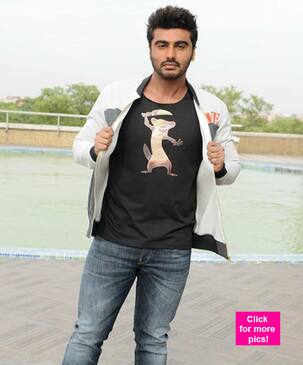 Arjun Kapoor wears his character Buck from Ice Age 5 and he totally rocks it - view HQ pics!