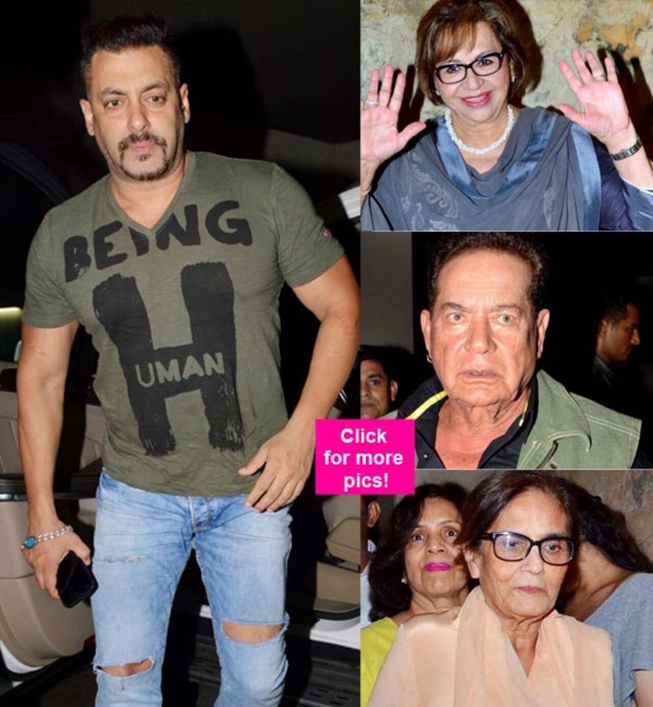 Just in: Salman Khan hosts a special screening of Sultan for his family - view pics!