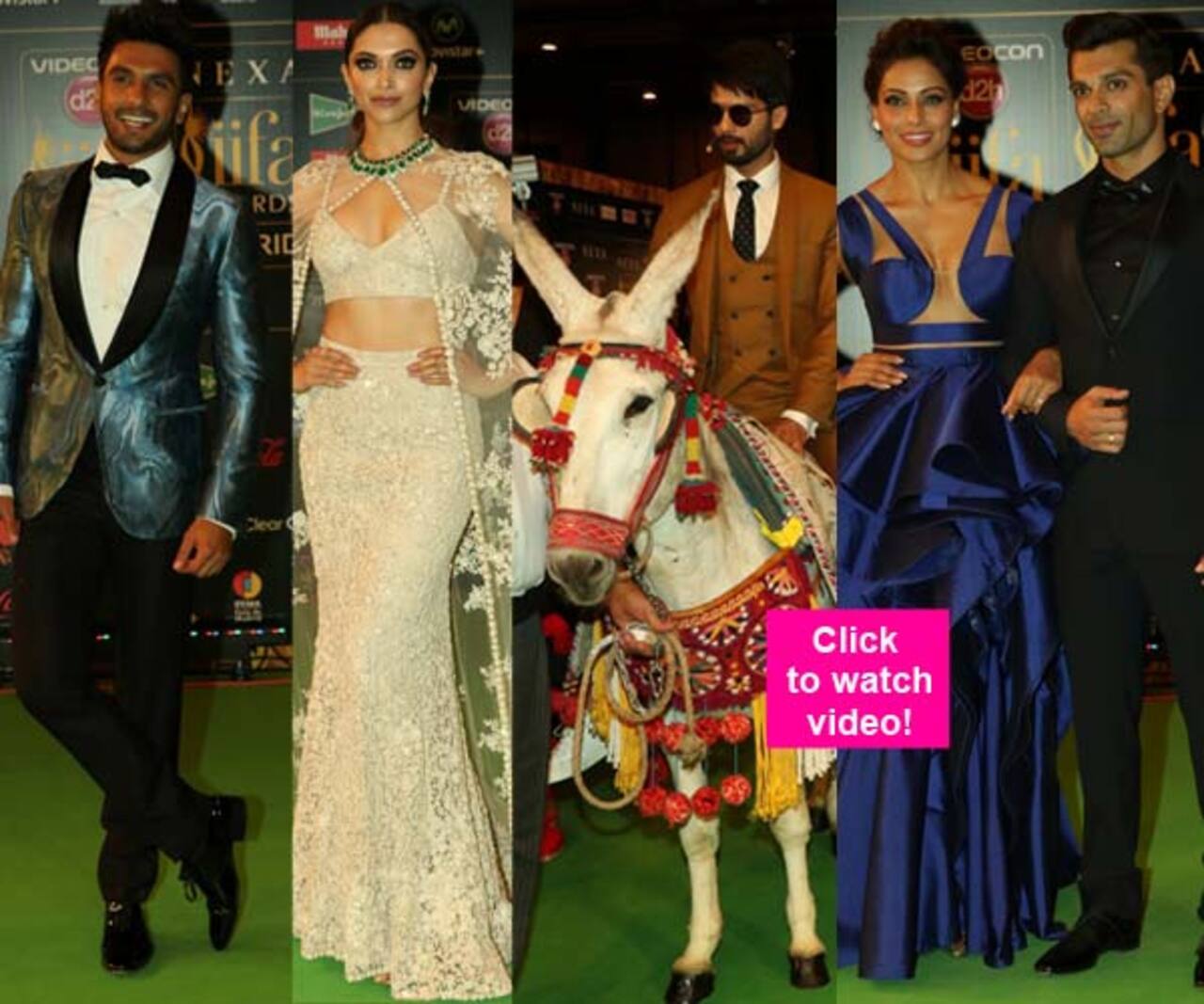 IIFA 2016 best videos: From Shahid Kapoor-Farhan Akhtar's entry on mules to Ranveer Singh-Sonakshi Sinha's photobomb war - check out the 9 best clips from the event!