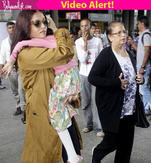 This video of Aishwarya Rai's mother falling at the airport will make you ANGRY!