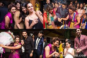 Wanna know what happened at Divyanka Tripathi and Vivek Dahiya's cocktail party? Here are the inside pics!