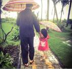 Akshay Kumar enjoys rains with his daughter Nitara and calls it heavenly