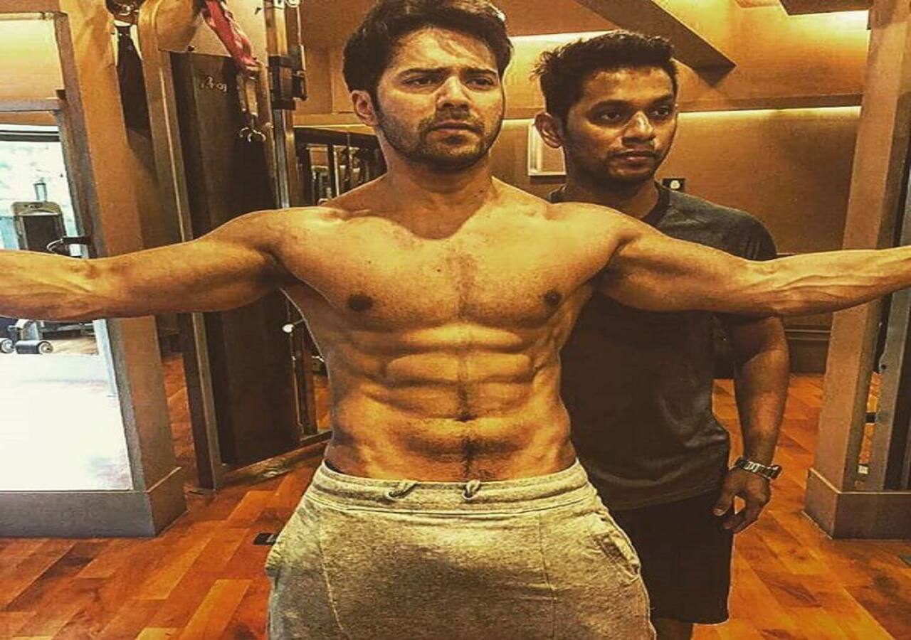 Varun Dhawan flaunts his ripped 8-pack abs in 'ABCD 2